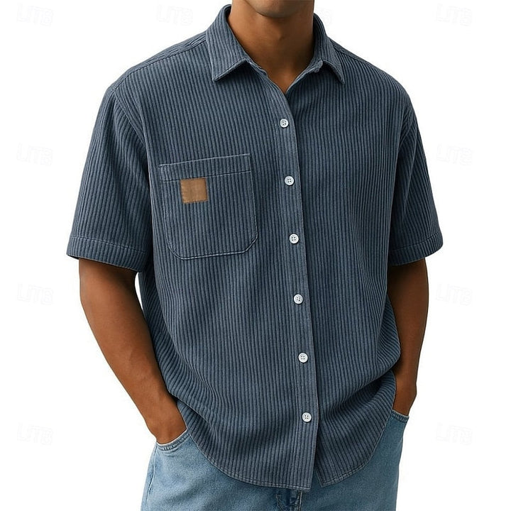 Yannick | Chemise Texturée Décontractée