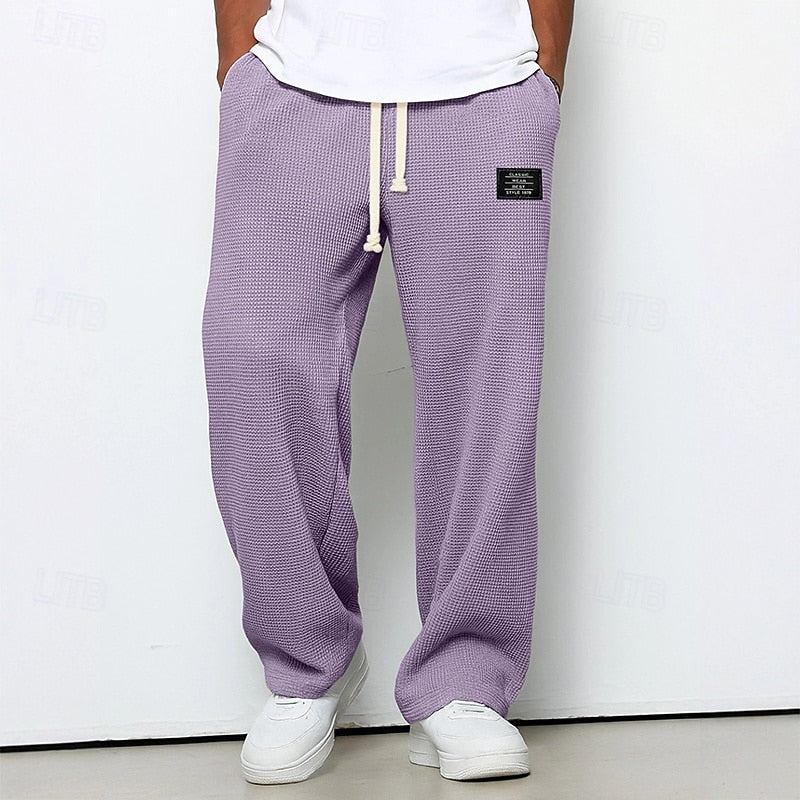 Gaston | Pantalon Ample Décontracté à Taille Élastiquée