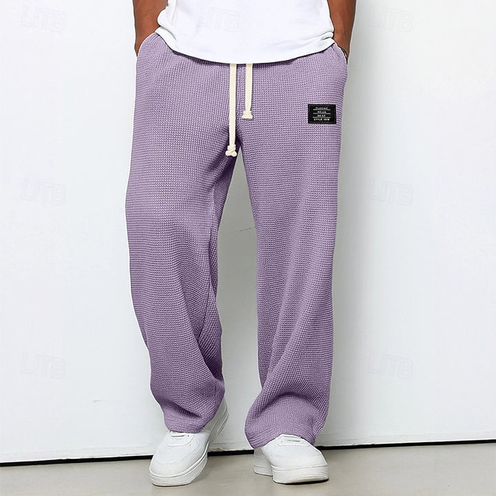 Gaston | Pantalon Ample Décontracté à Taille Élastiquée
