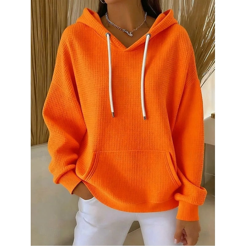 Noëlle | Sweat à Capuche Texturé Confort