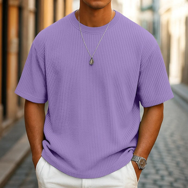 Maurice | T-shirt Texturé Col Rond