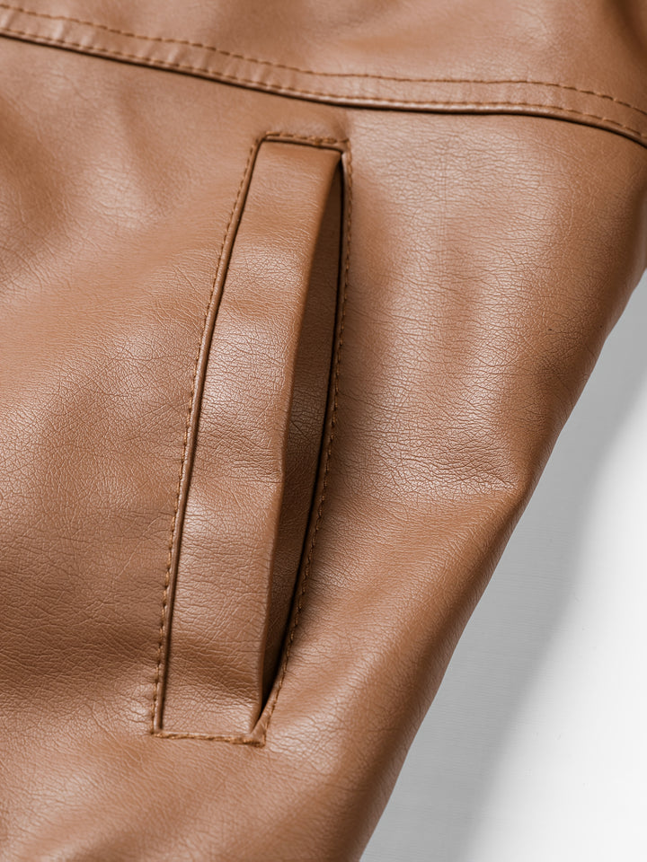 Ludivine | Veste Motard à Capuche Amovible
