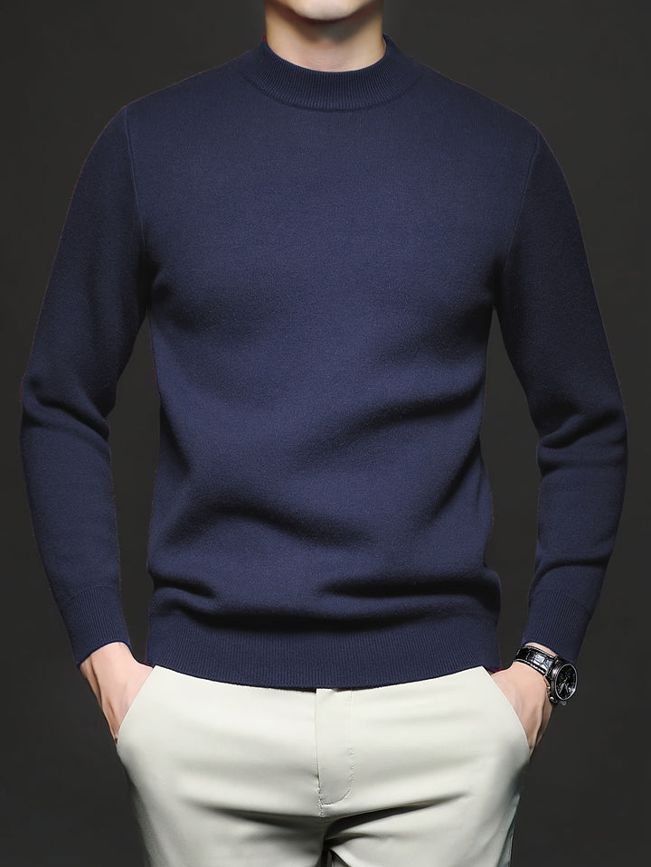 Étienne | Pull Maille Col Montant