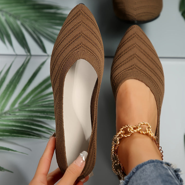 Nadine | Ballerines Pointues Élégantes