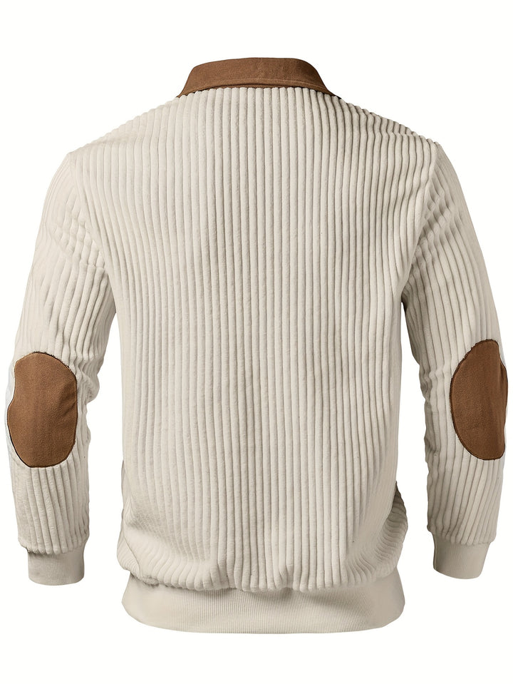 Bruno | Pull Col Zippé Élégant