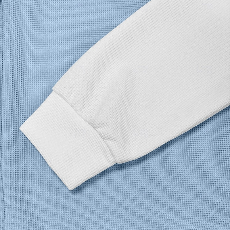 Tancrède | Polo Texturé à Col Montant Zippé
