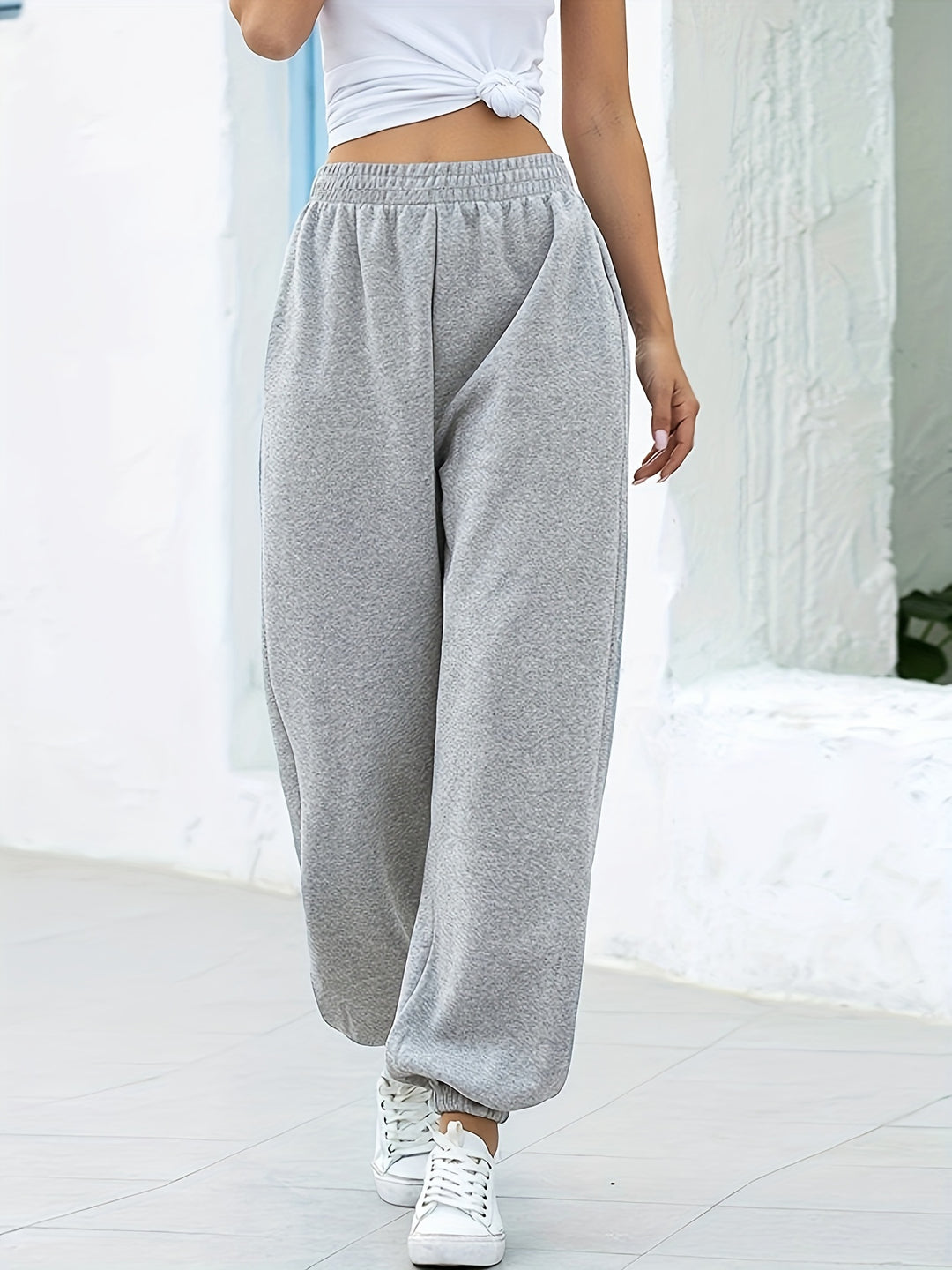 Manon | Pantalon Ample Taille Haute
