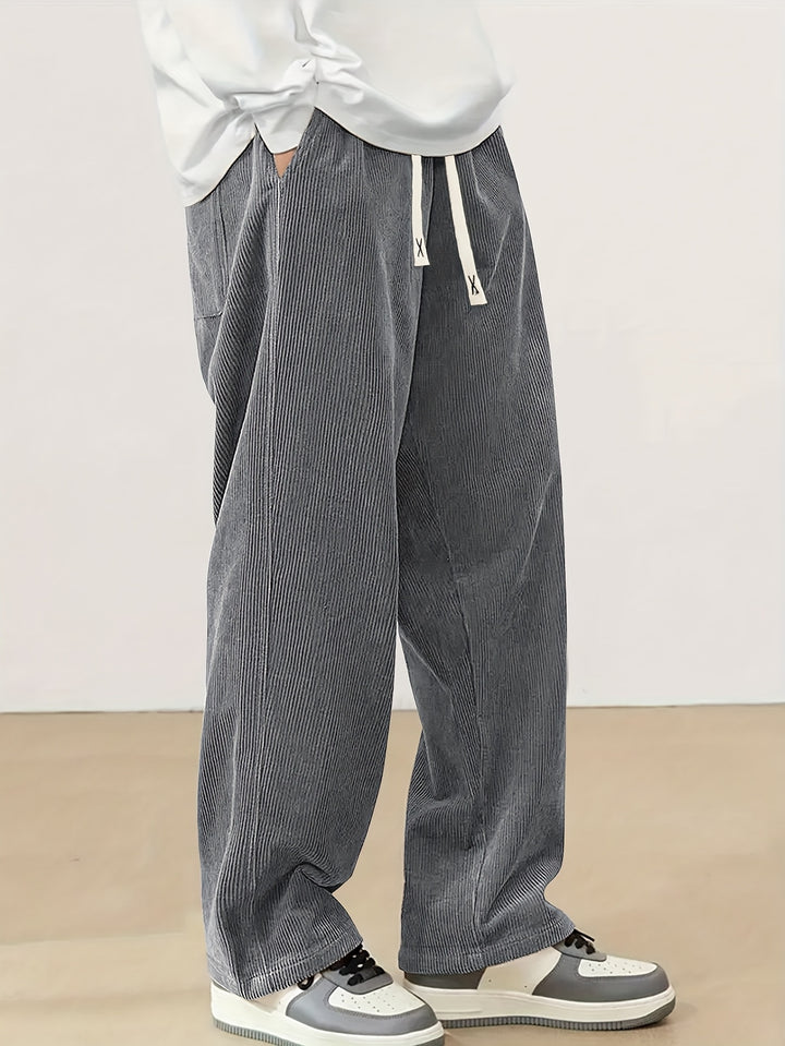 Émile | Pantalon Droit à Taille Réglable