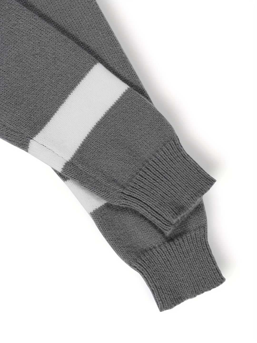 Aurélien | Pull Maille Torsadée Colorblock