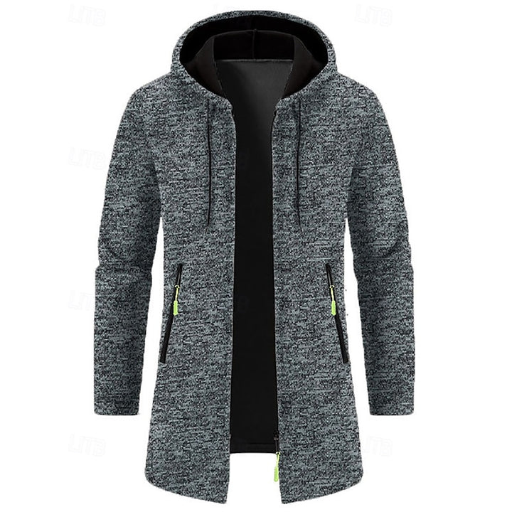 Anatole | Manteau Long à Capuche