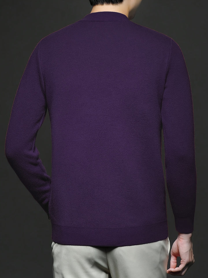 Étienne | Pull Maille Col Montant