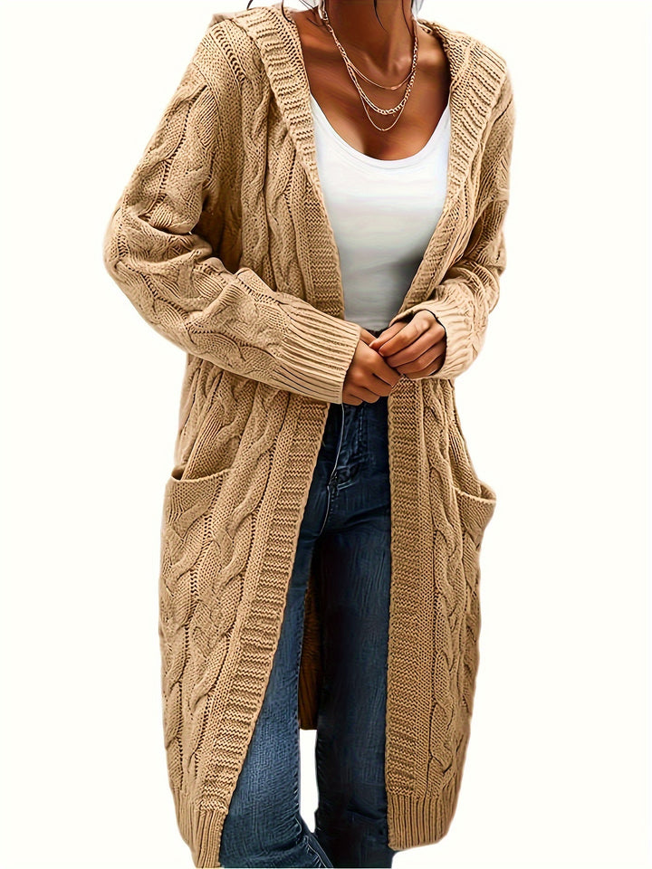 Valentine | Gilet Long Torsadé