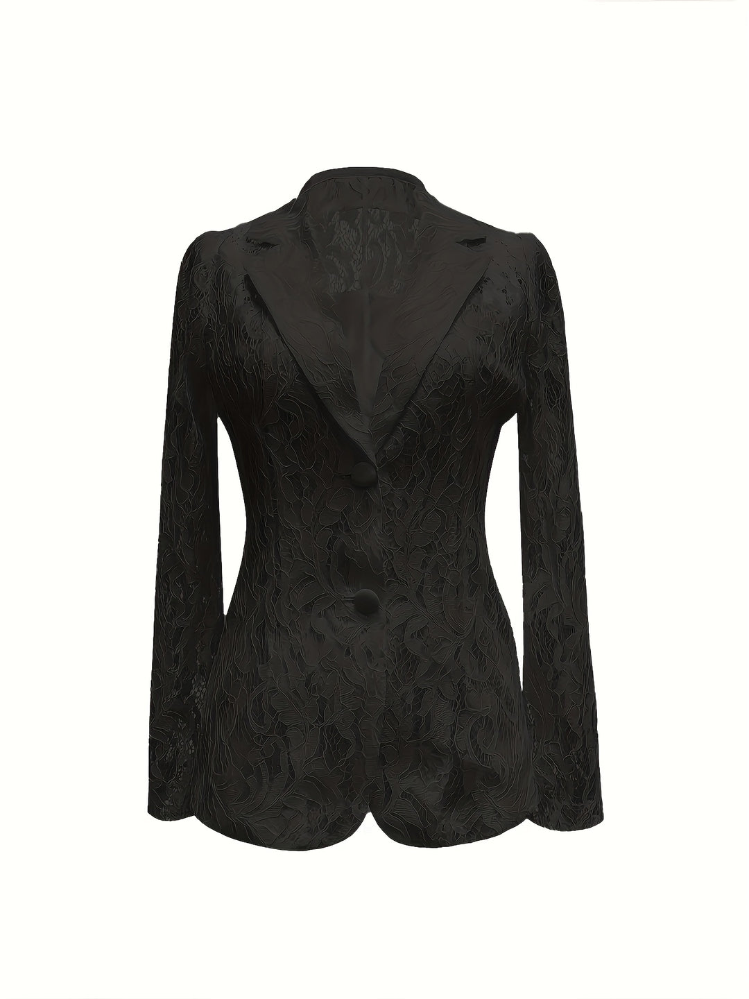 Salomé | Blazer Ajouré à Motifs Floraux