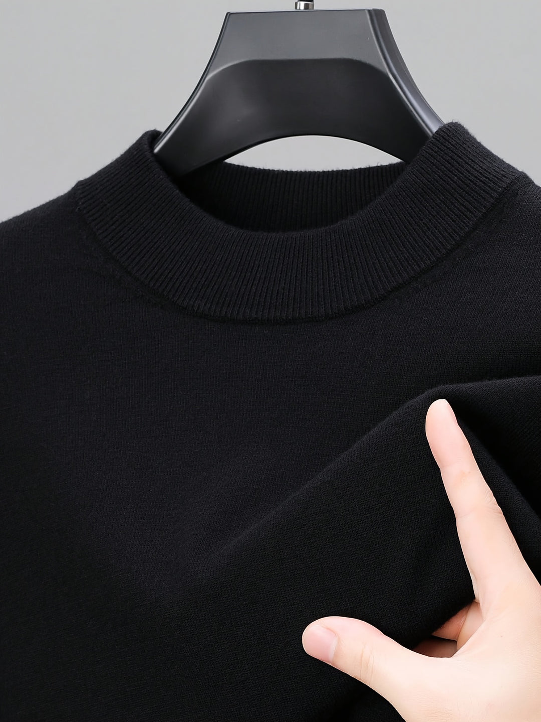 Étienne | Pull Maille Col Montant
