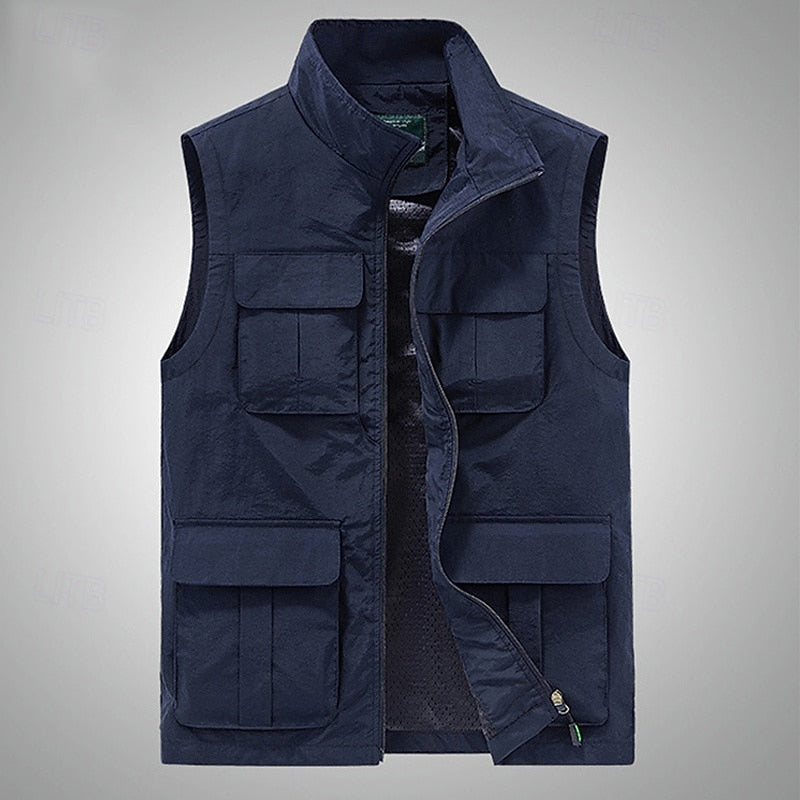 Théodore | Gilet Multipoches Sans Manches