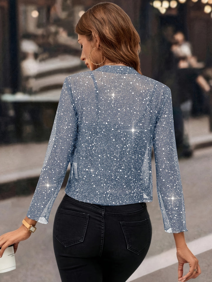 Brigitte | Veste Courte Scintillante