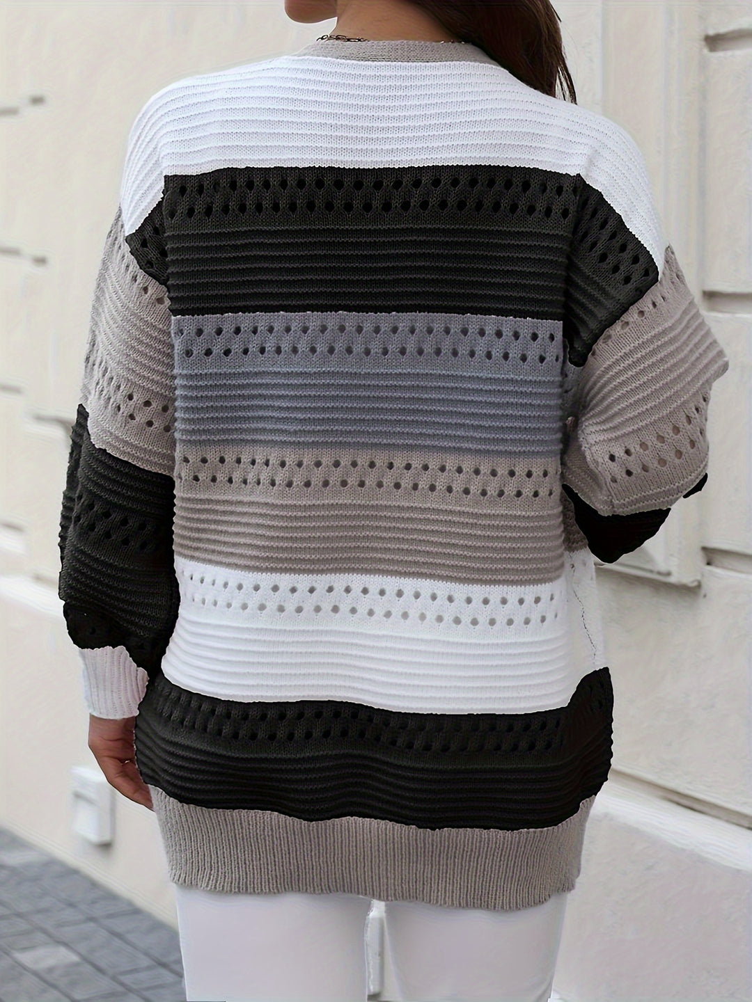 Christine | Gilet Ample Color-Block