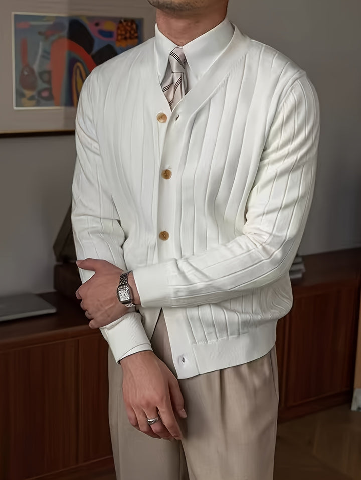 Barnabé | Cardigan Boutonné Nervuré