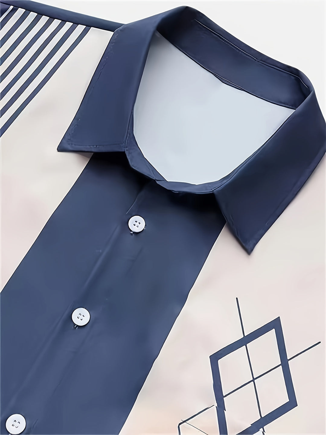 Roland | Chemise Rétro à Manches Courtes