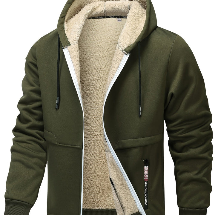 Aymeric | Veste à Capuche Zippée Chaleur Cocon