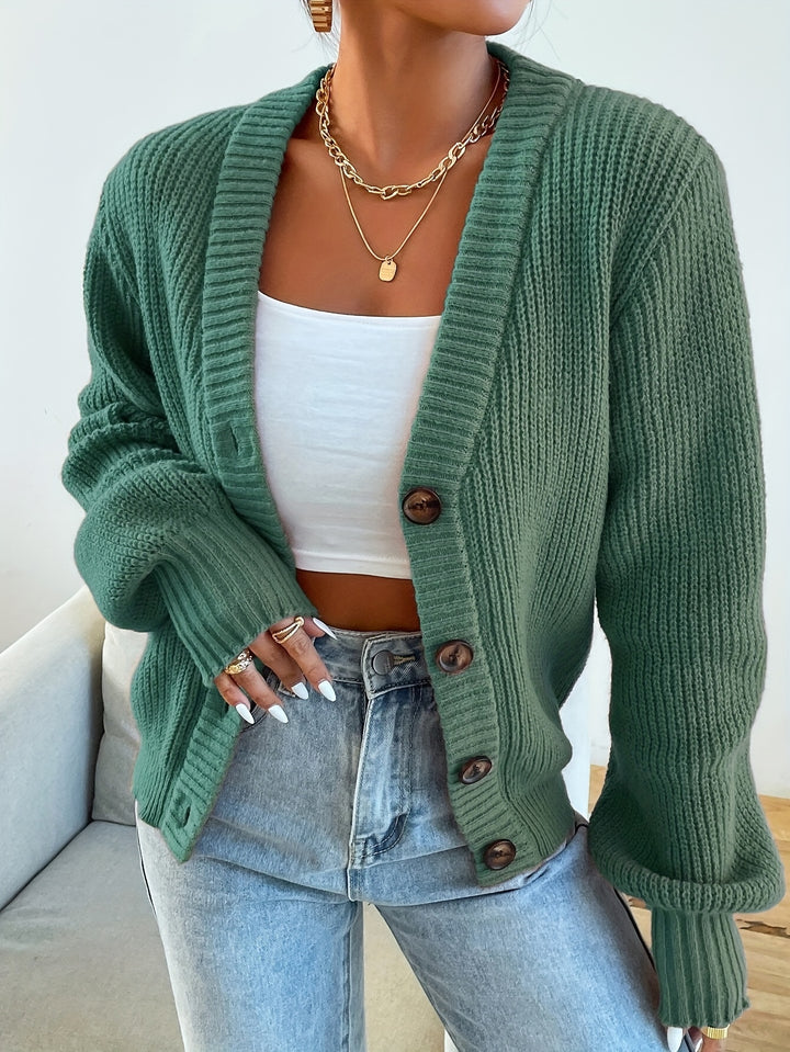 Hélène | Gilet Boutonné Élégant