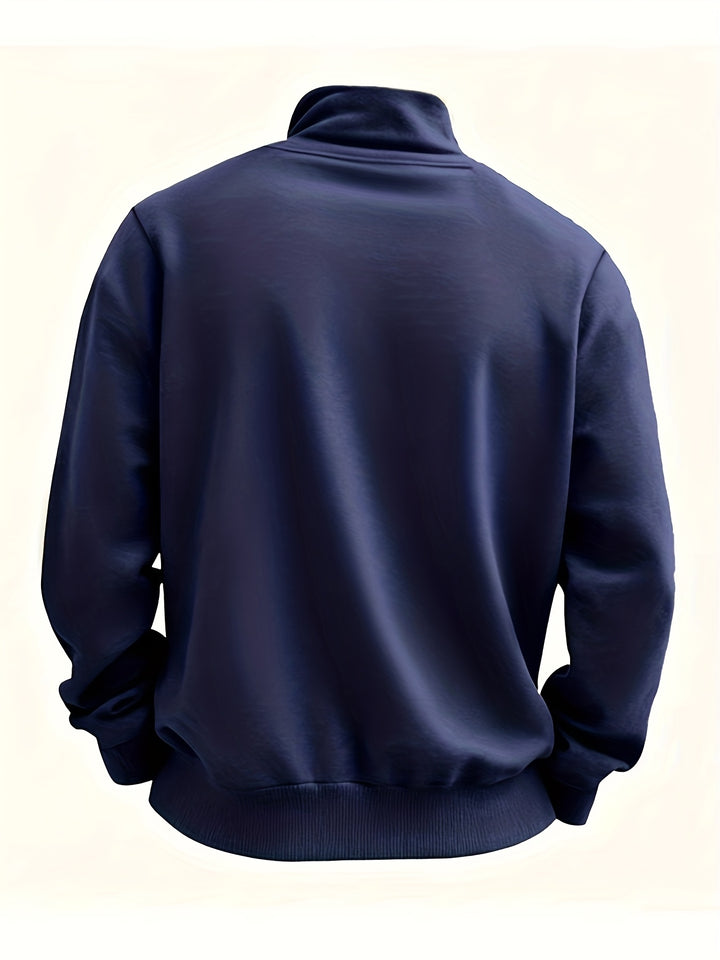 Laurent | Sweat Col Zippé Élégant