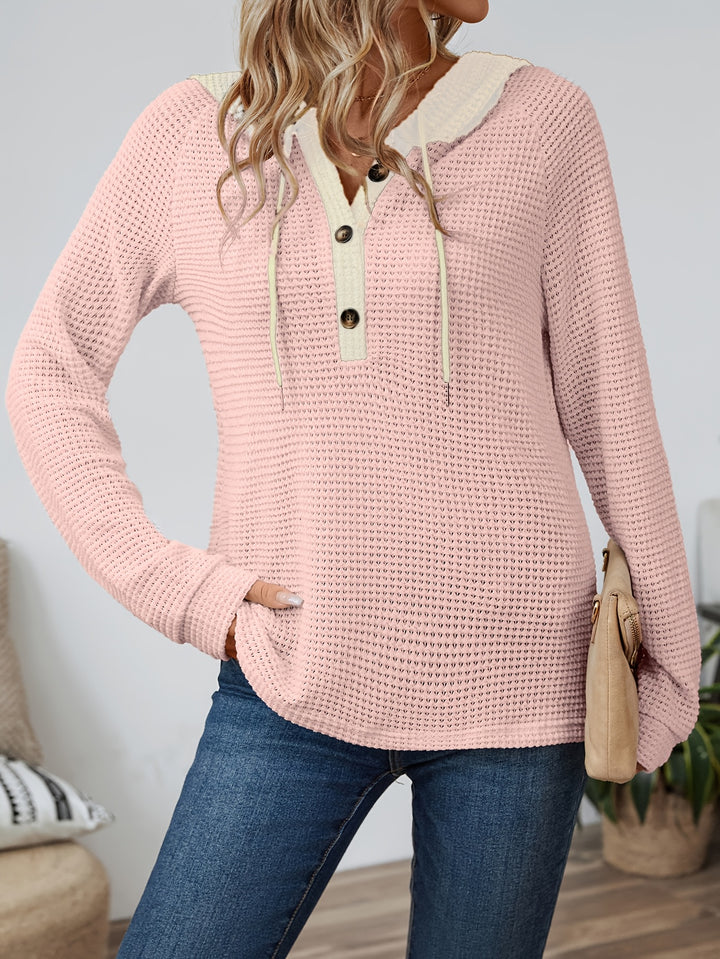 Sylvie | Sweat à Capuche Confort Bicolore