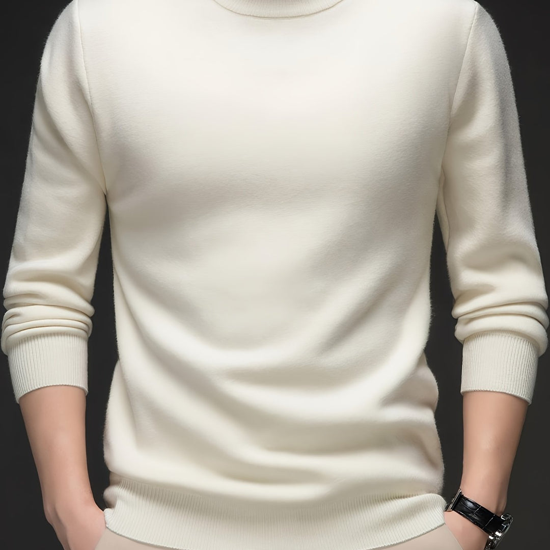 Étienne | Pull Maille Col Montant