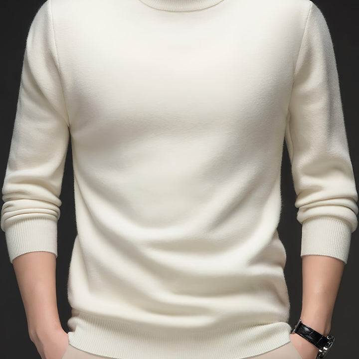 Étienne | Pull Maille Col Montant