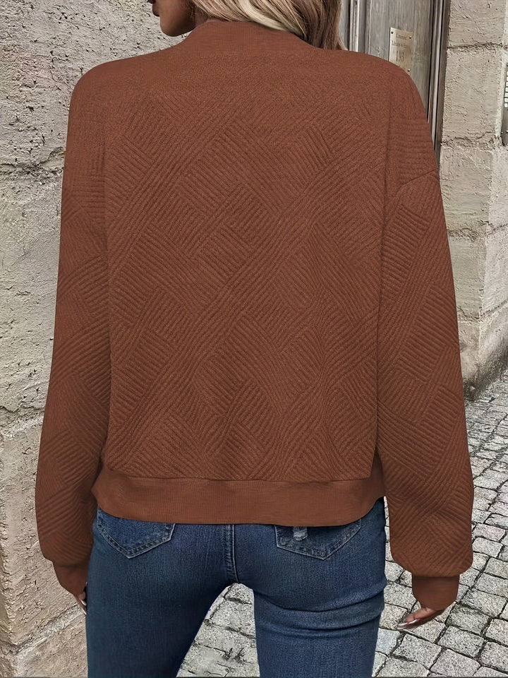 Charlotte | Veste Zippée Texturée