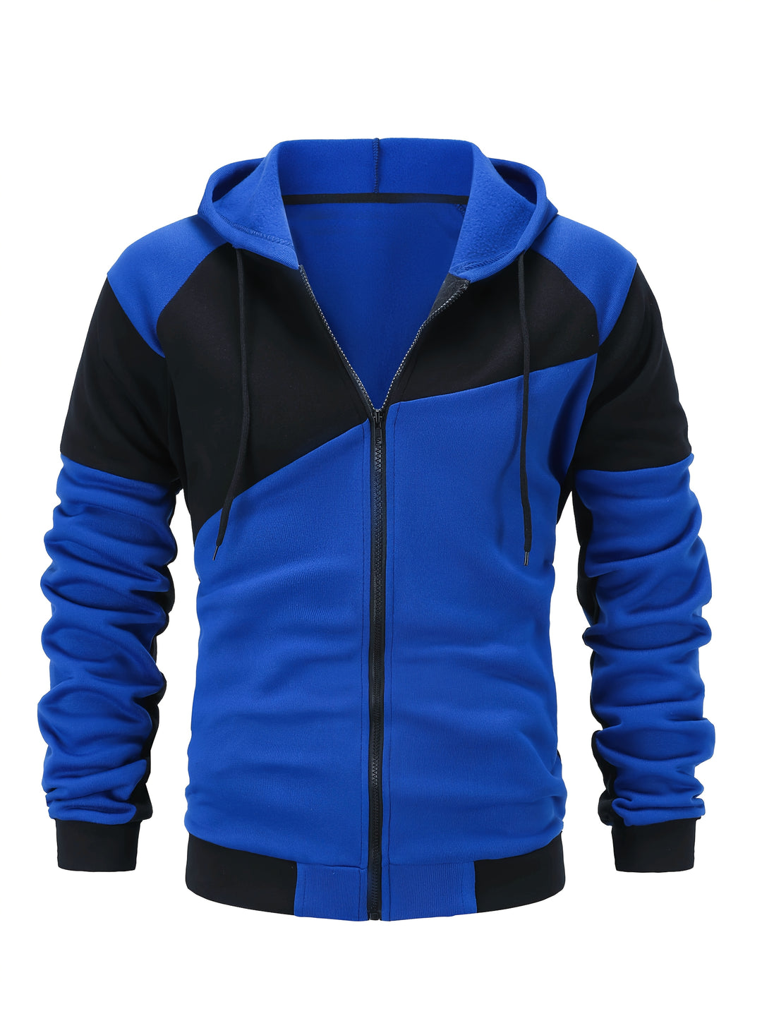 Édouard | Veste à Capuche Zippée Bicolore