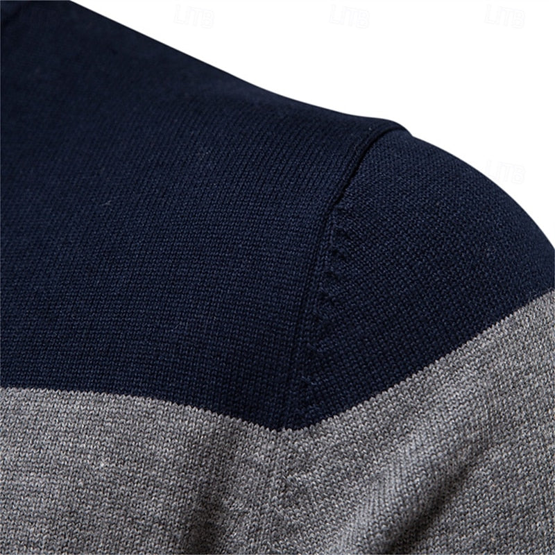 Yann | Pull Col Montant Zippé Raffiné