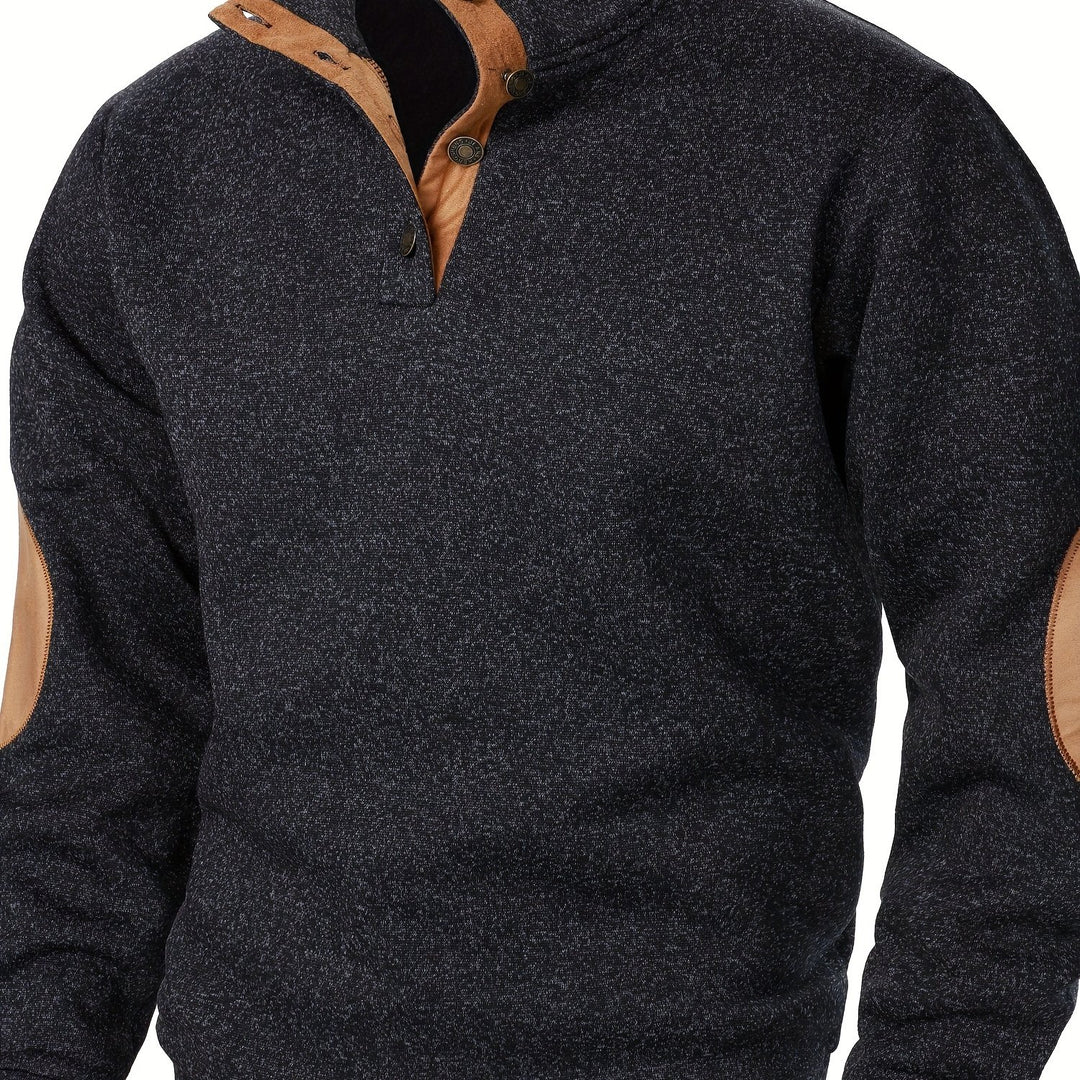 Fabien | Pull Col Montant Élégant