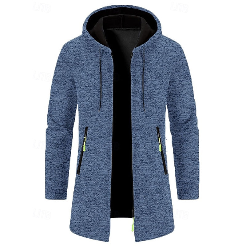 Anatole | Manteau Long à Capuche