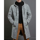 Anatole | Manteau Long à Capuche