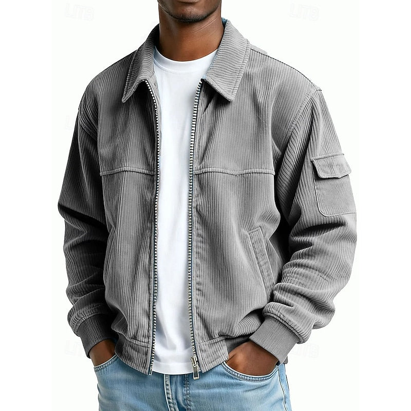Franck | Veste Élégante à Col Chemise