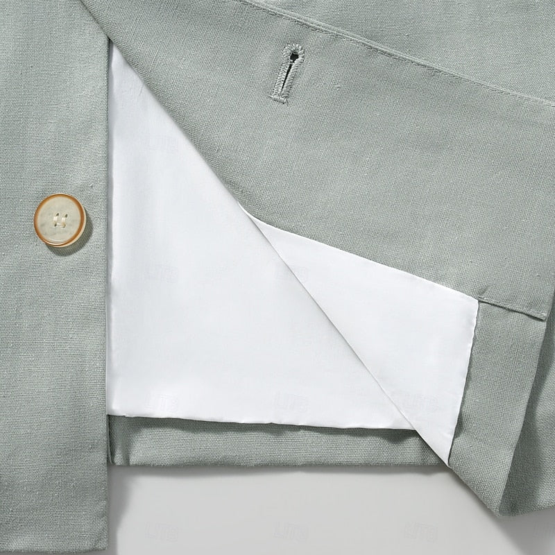 Henri | Veste Raffinée à Col Officier