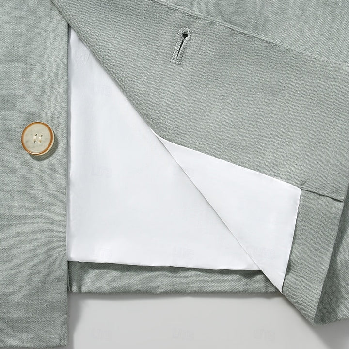 Henri | Veste Raffinée à Col Officier
