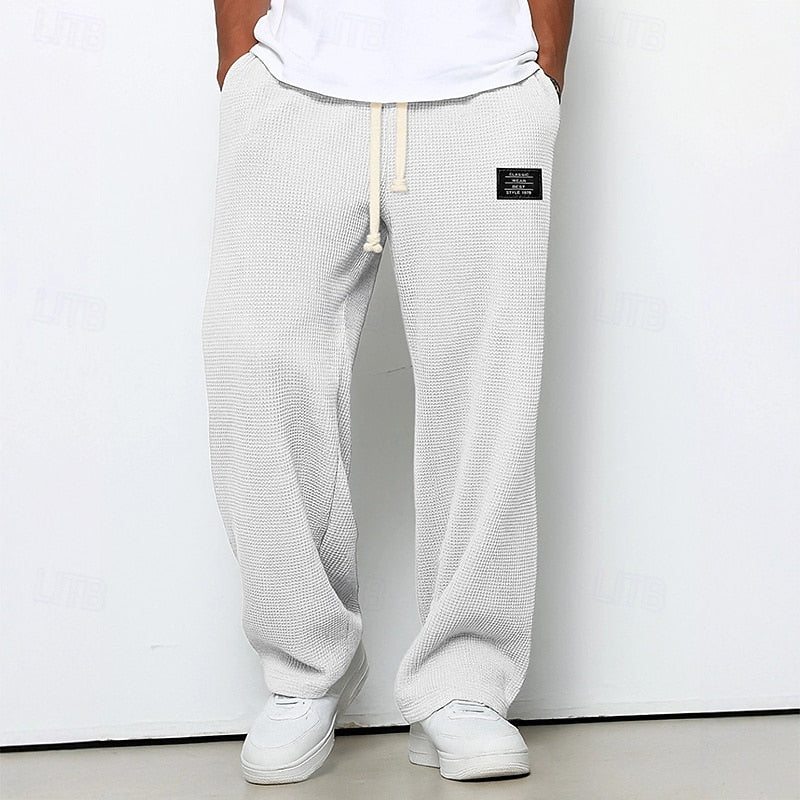 Gaston | Pantalon Ample Décontracté à Taille Élastiquée