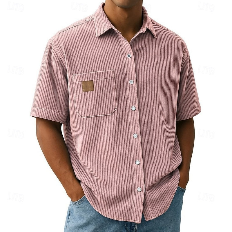 Yannick | Chemise Texturée Décontractée