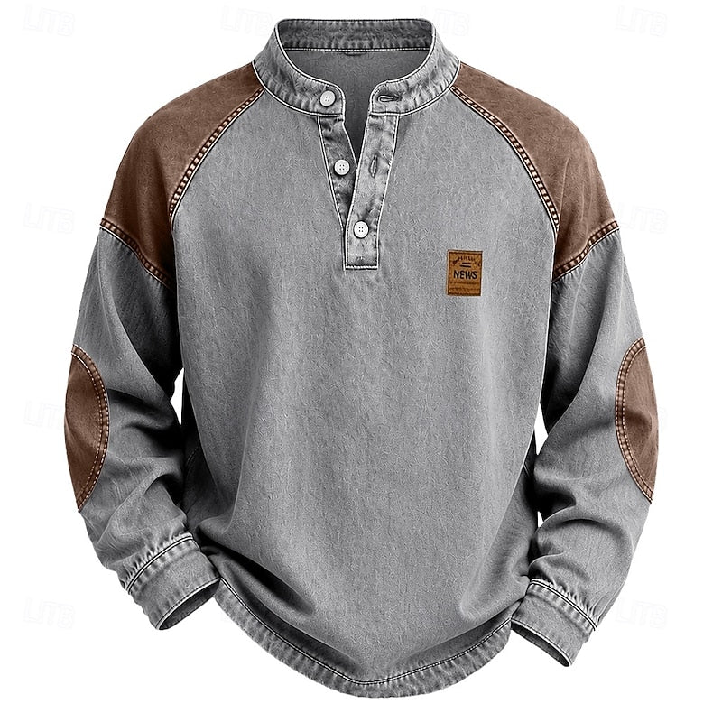 Émilien | Henley Vintage à Manches Raglan