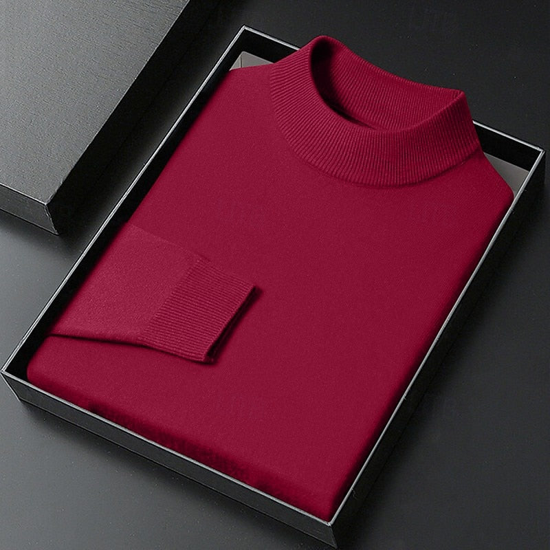 Dorian | Pull Col Montant Raffiné