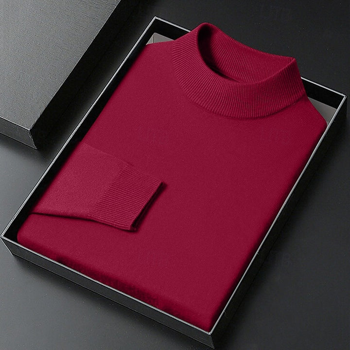 Dorian | Pull Col Montant Raffiné