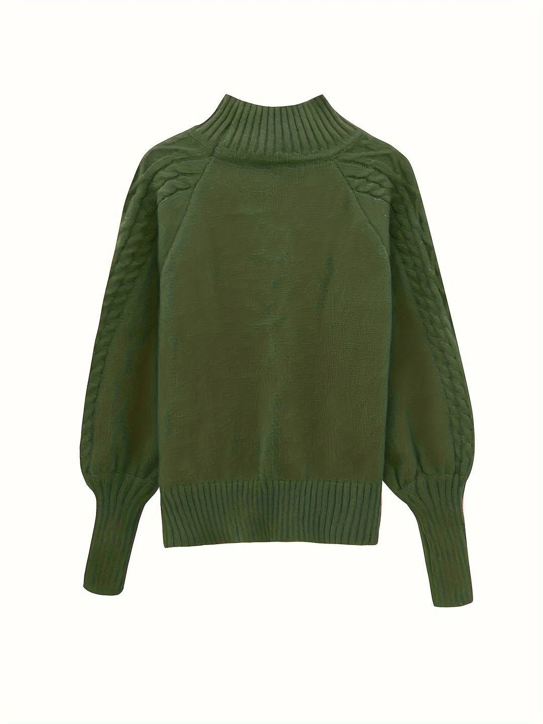 Fabienne | Pull Texturé à Col Montant