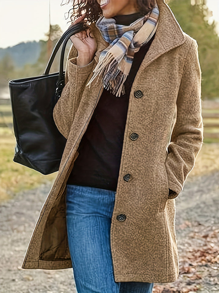 Émilie | Manteau Structuré Mi-Long