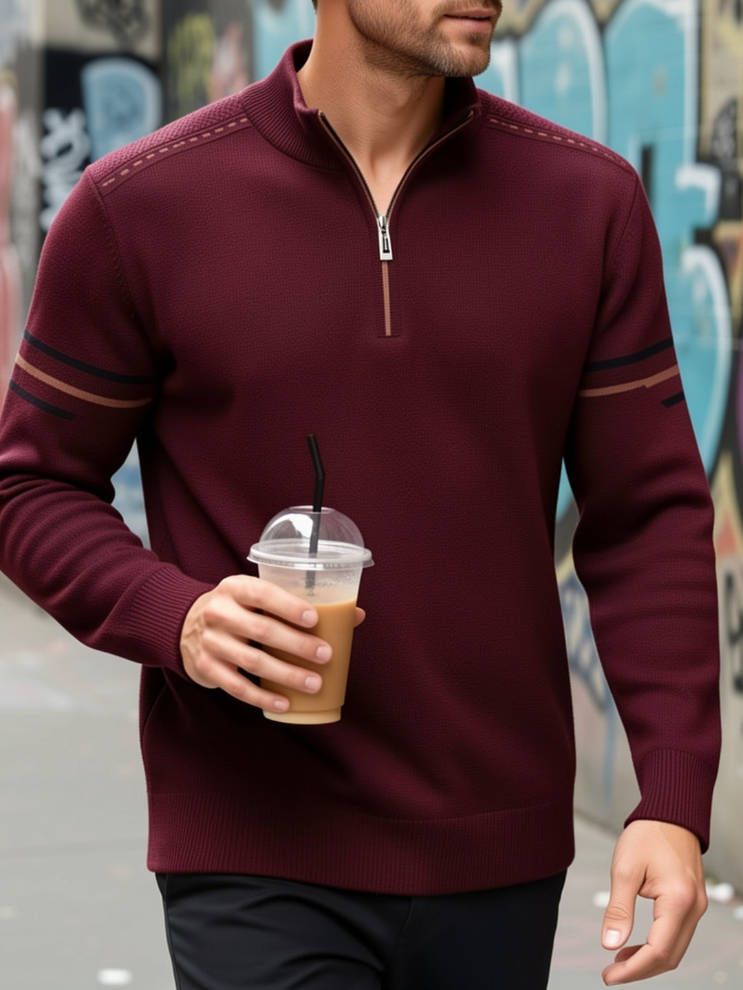 Théophile | Pull Chaud Col Zippé