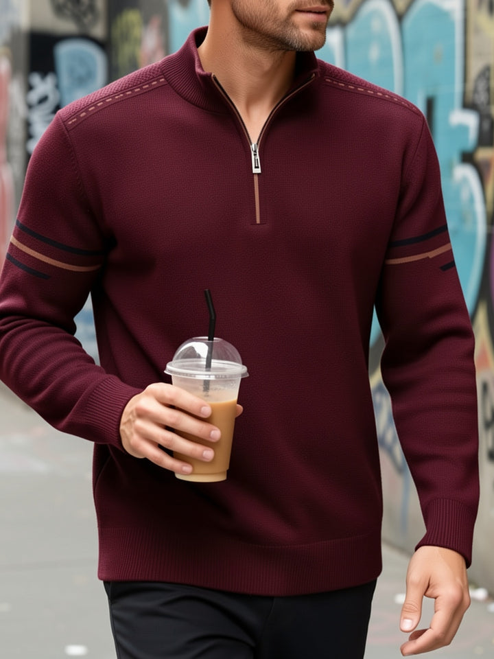 Théophile | Pull Chaud Col Zippé