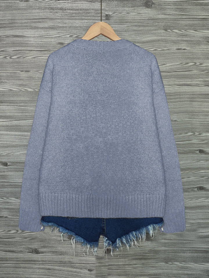 Clarisse | Pull Chaleureux à Imprimé Chats