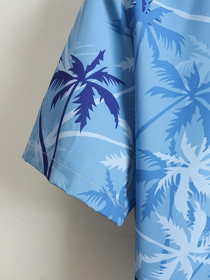 Basile | Chemise Estivale à Imprimé Tropical