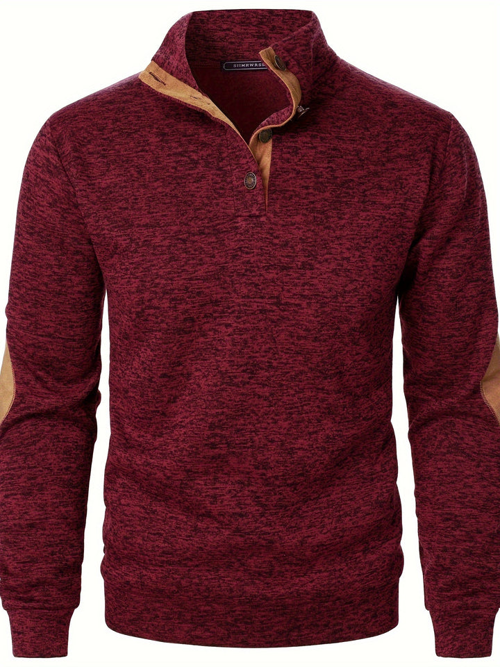 Fabien | Pull Col Montant Élégant